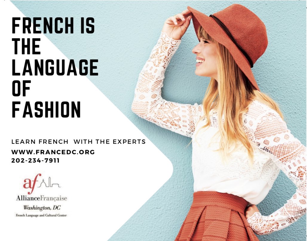 DcYasmin's tweet photo. Thanks! Merci🇫🇷, Alliance Française de Washington DC @francedc for supporting @FFFUSA_ Spring Fashion Fundraiser Gala as Gold Sponsor+adding this 2 ur calendar:
https://t.co/C6drj9Re4H
#LanguageandCulture #EventsinDC https://t.co/peP3mhbaYU