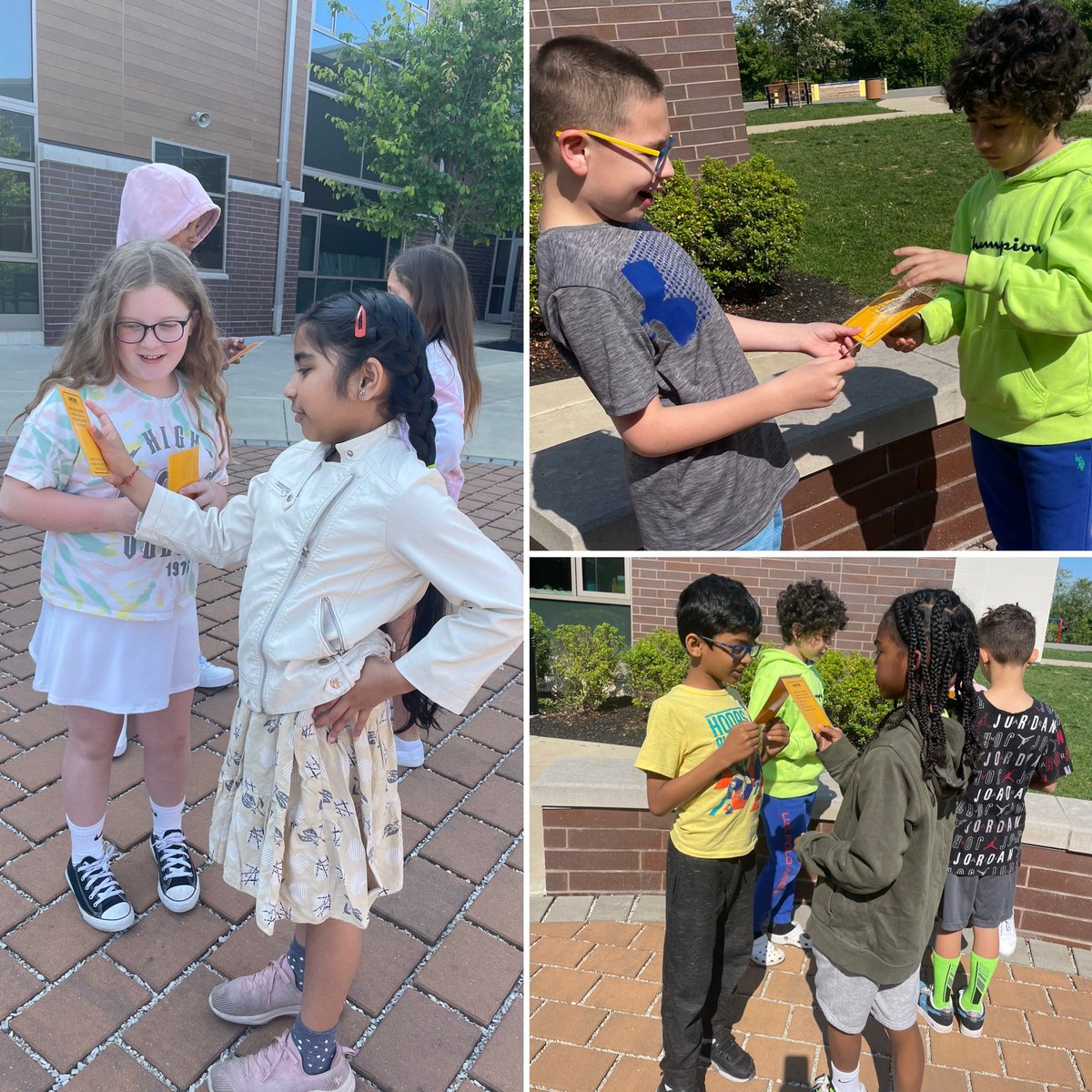 We were able to go outside last week in third grade while we played a review game about #composer John Williams. Our Gators loved the fresh air! #umasdistheplacetobe