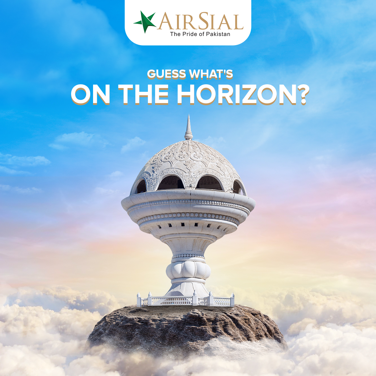 Can you guess what's on the horizon next? ✈️

#AirSial - The Pride of #Pakistan