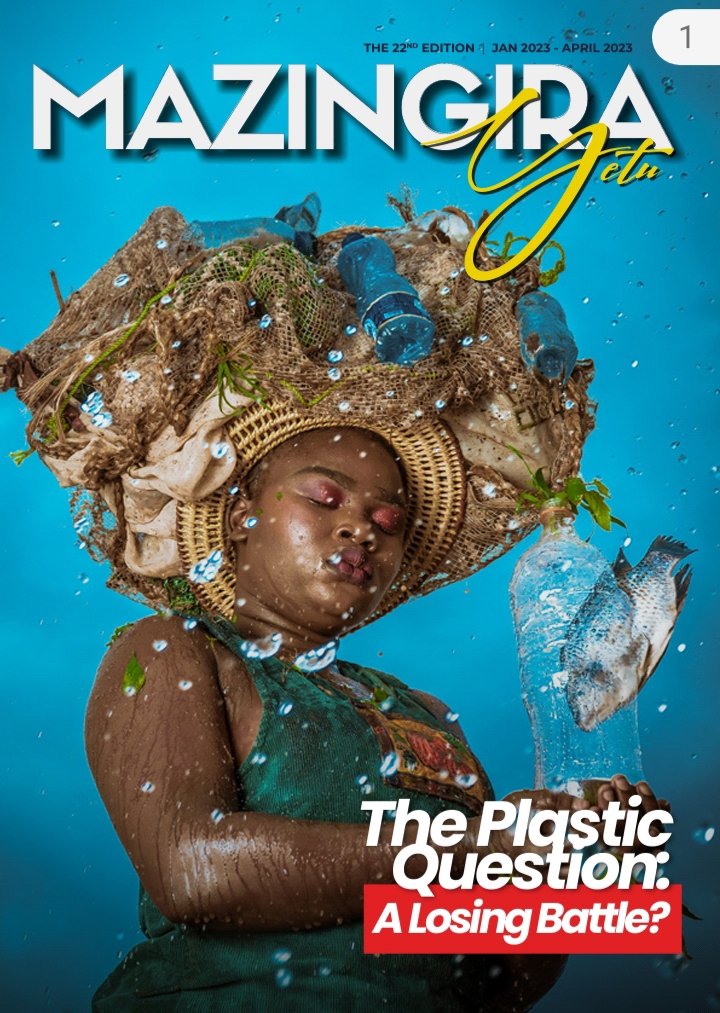 MAZINGIRA Yetu magazine,#Kenya in its 22nd edition picked the same theme for the #WorldEnvironmentDay 2023,solutions to #plasticpollution #BeatPlasticPollution
&feature an article about my #sustainableart #Environment #Puzzle which is a collab work wz Green Society Initiative.