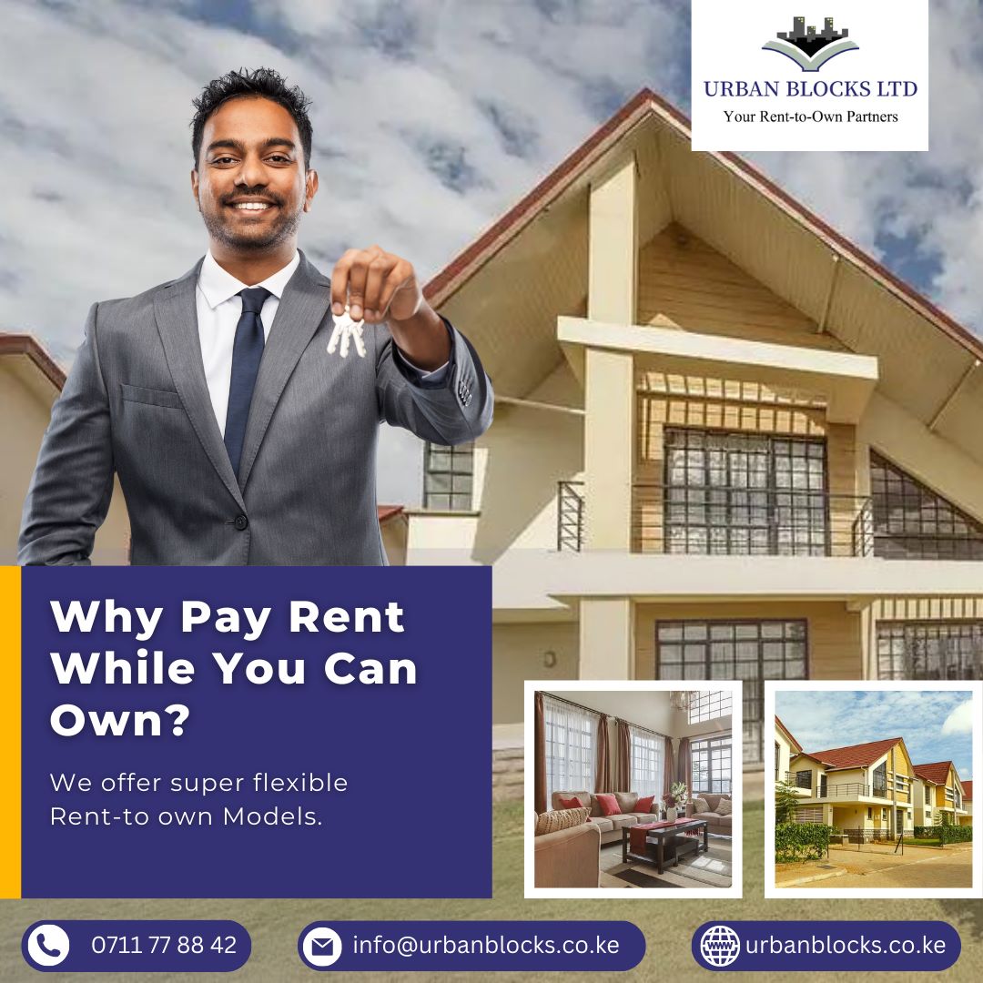 UrbanBlocksKe's tweet photo. Make your dreams a reality with Urban Blocks! Our affordable
payment plans and attractive pricing make property ownership within
reach. Don't wait, act now!
#urbanblocks #realestate #renttoown https://t.co/vbSHHCKzDa