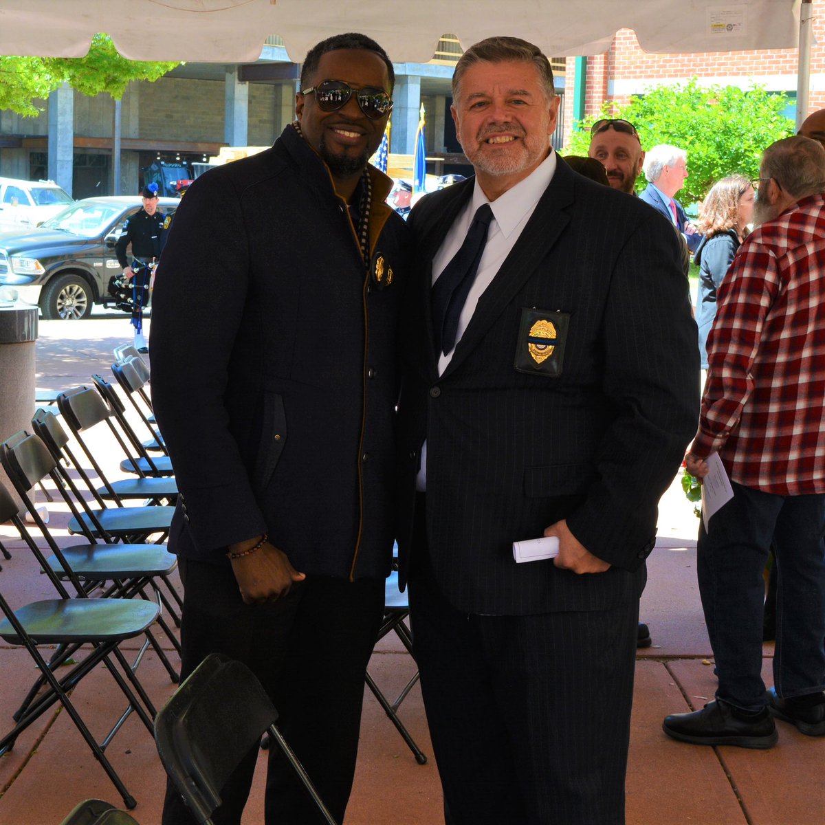 artiekass's tweet photo. Me and my brother, Rev Kevin Profit. #npdchaplains #norwalkpd #norwalkct. https://t.co/2fSgk2nycY