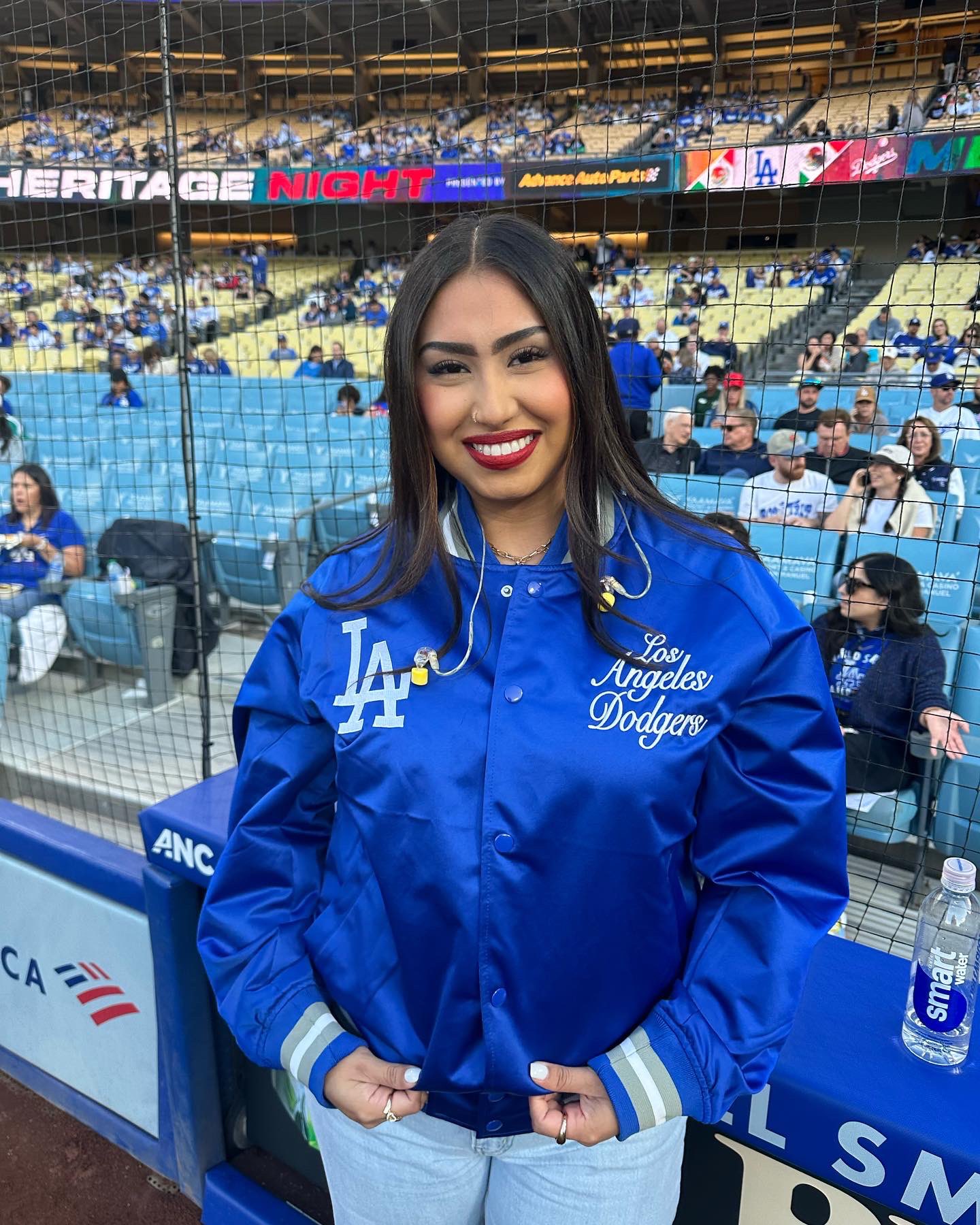 AMORAA J on X: I sang the National Anthem at the @Dodgers Game