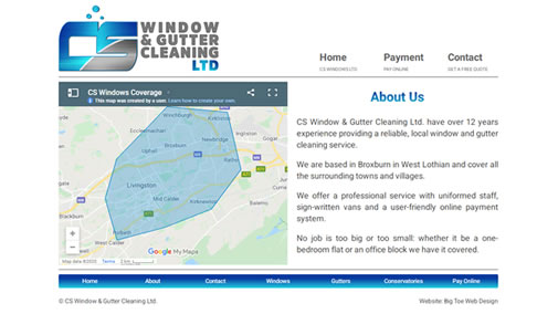 Our off-the-shelf sites are perfect for small businesses on a budget. Check out this window cleaning site: cs-windowcleaning.co.uk

#webdeveloper #Scotland