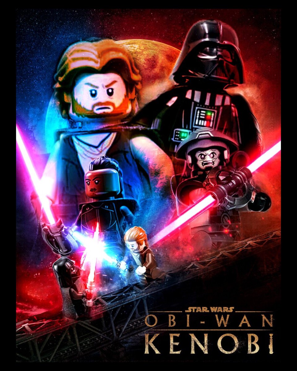 LEGO Obi-Wan Kenobi poster
(Credit samfireninja.artstation.com)

—————
#LEGOStarWars #StarWars #ObiWanKenobi #DarthVader #ThirdSister #GrandInquisitor #PrincessLeia #LukeSkywalker