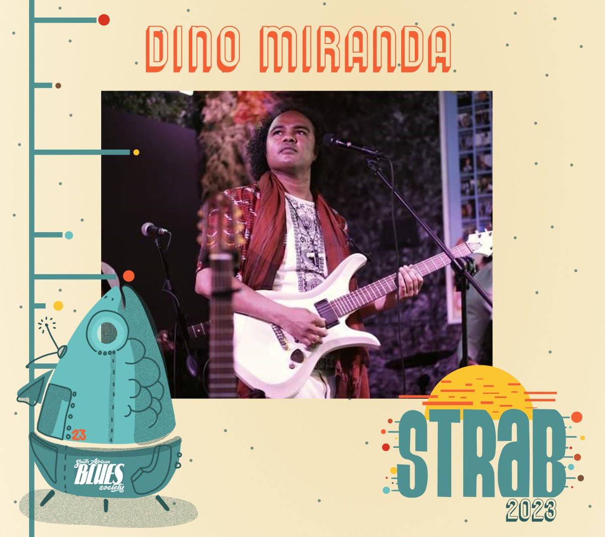 We have another LEKKER announcement!

Last year's set was a massive highlight, and we're incredibly pumped to welcome our Moz Delight artist set for STRAB 2023:

<a href="/DinoMirandamuso/">Dino Miranda</a>!

Head on to strab.co.za to ensure you have everything you need.

#STRAB2023 #STRABfest