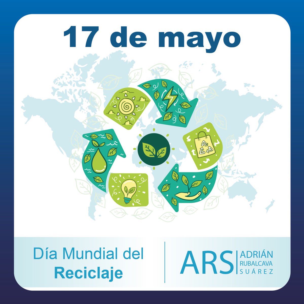 Es el #DíaMundialDelReciclaje, desde 2005 la ONU proclamó esta fecha para hacer consciencia en la población sobre las acciones que podemos realizar, en contribución a aminorar nuestro impacto en el medio ambiente.