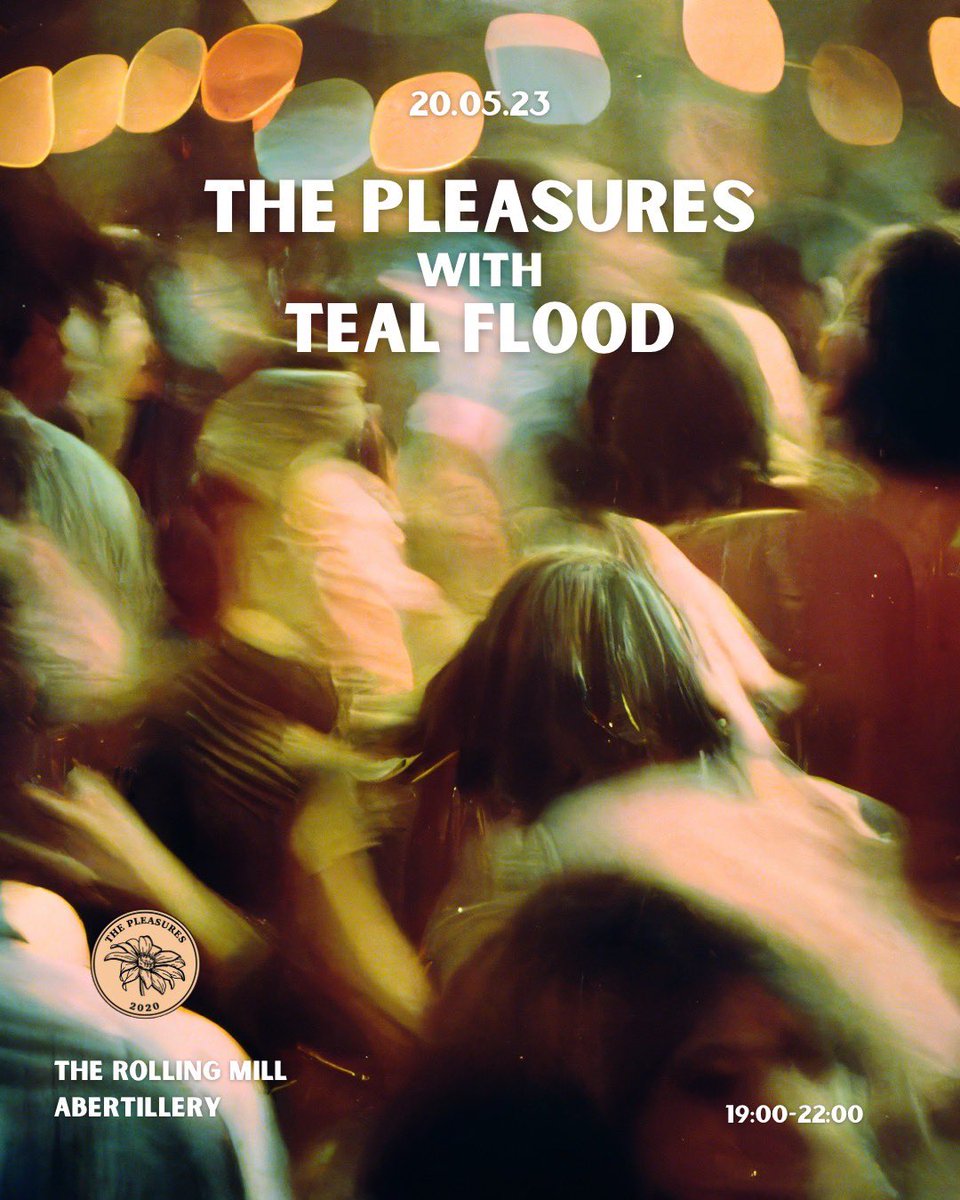 THIS SATURDAY

The Pleasures Live at the Mill with Teal Flood.

Tickets via the link below and in bio! 

eventbrite.co.uk/e/627283029427