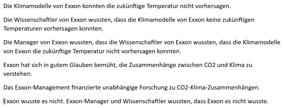 fridays_freedom's tweet image. EXXON wußte nicht!
In einer peer-reviewed Arbeit doi.org/10.1126/scienc… behaupten #Rahmstorf et al, dass #Exxon zu Beginn der 80er Jahre wußte, dass durch CO2 das Klima verändert wird.
Pat. #Frank, Ph.D., Chemiker an der Stanford Uni, Cal., widerlegt diese Aussage und zeigt…