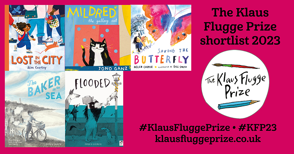 BooksForKeeps's tweet photo. Five debut illustrators in the running for the 2023 #KlausFluggePrize awarded to the most promising and exciting newcomer to children’s picture book #illustration. Congratulations to them all! @KlausFluggePr 

https://t.co/76qH9NxU0t https://t.co/1FIOAi9rKm