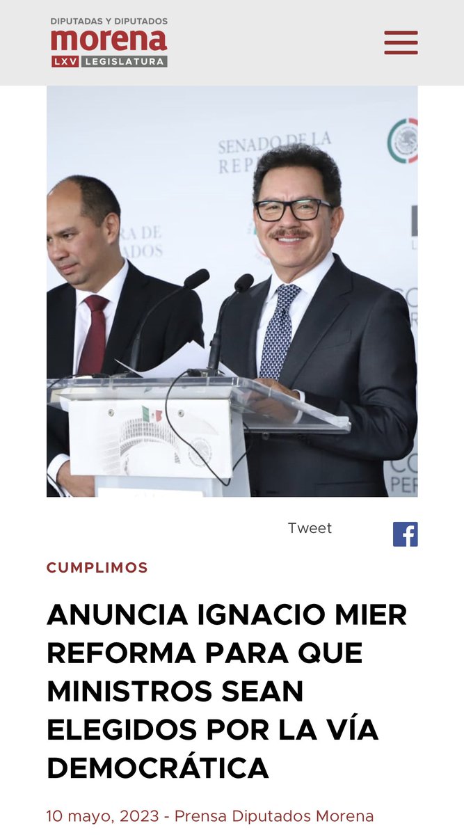 OscarAthie's tweet photo. El Dip. Mier, quizá por ser “autodidacta”, no estudió la Constitución como debería. 

El rollo de la consulta popular para que los Ministros de la @SCJN sean votados por el pueblo, es anticonstitucional. 

Pero alguien ya se lo debió haber dicho, el tema es atropellar la Const. https://t.co/Ucyvri5nKy