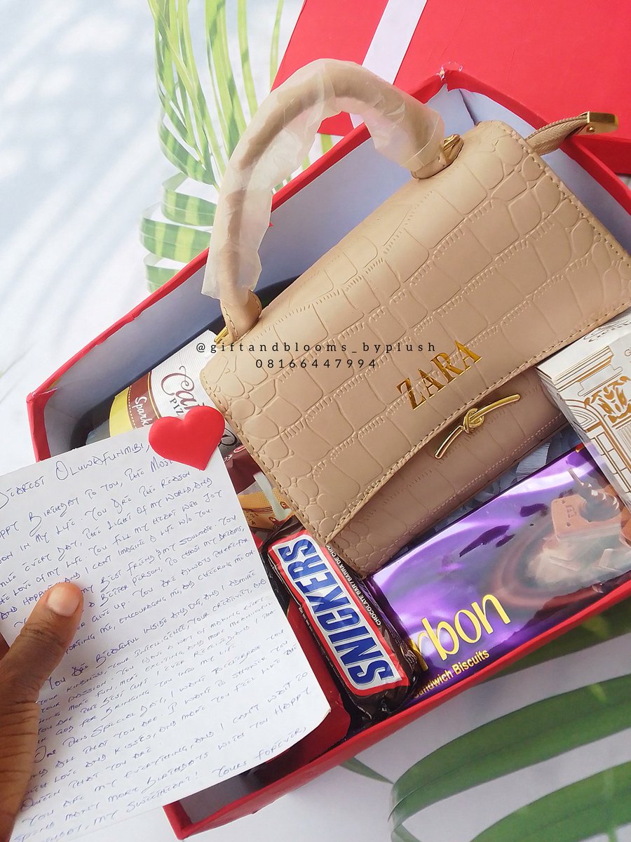 Giftandblooms's tweet photo. Curated with love for her ❤️.
#birthdaygifts
Connect with us today for all your gift needs.
Kindly RT
📍 Nationwide Delivery!
@Ishow_leck @Jomilojju @Ibadantwitta_ #VendorsPRO #exploreibadan #giftinibadan #giftsinabuja #giftsinnigeria #hampersinibadan #giftvendors #giftpackage https://t.co/uLvgDXJiop