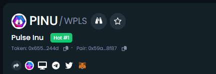 Trending #1 now on Dextools!