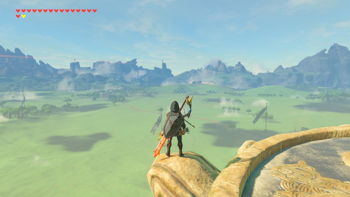 Mithrill83's tweet photo. Auć! #PS2graphics #BreathoftheWild #NintendoSwitch https://t.co/kRZKYl96FY