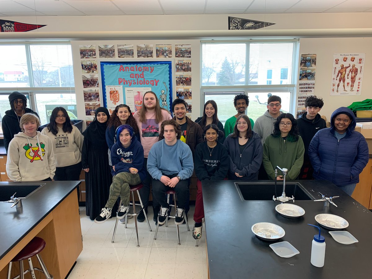 Congratulations to my FORENSICS seniors on your last day of school! Very proud of you all! #CougarCulture