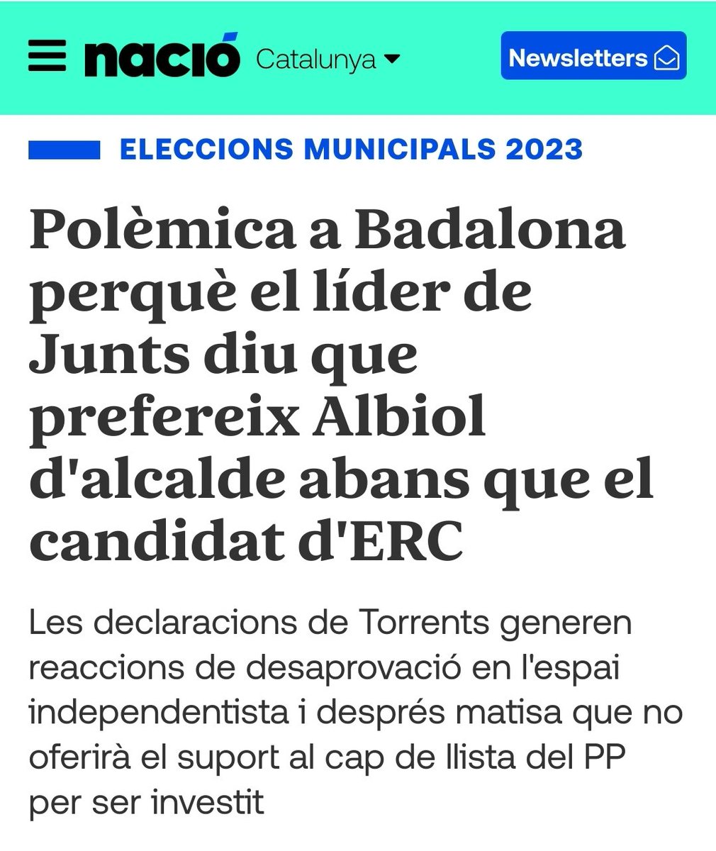 miaioia_r's tweet image. Puigdemont encara q ja no sigui el president de @Juntxcat és el que mou tots els fils i està trencant la unitat independentista des dels inicis de la formació de @JuntsXCat.
Entre altres:
Ha tractat injustament a Junqueras de deslleial
Ha regalat les presidència de la DiBa al PSC