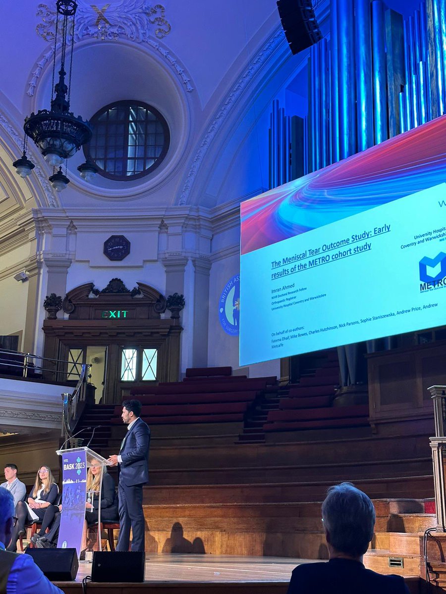 METRO: Meniscal Tear Outcome Study tweet media