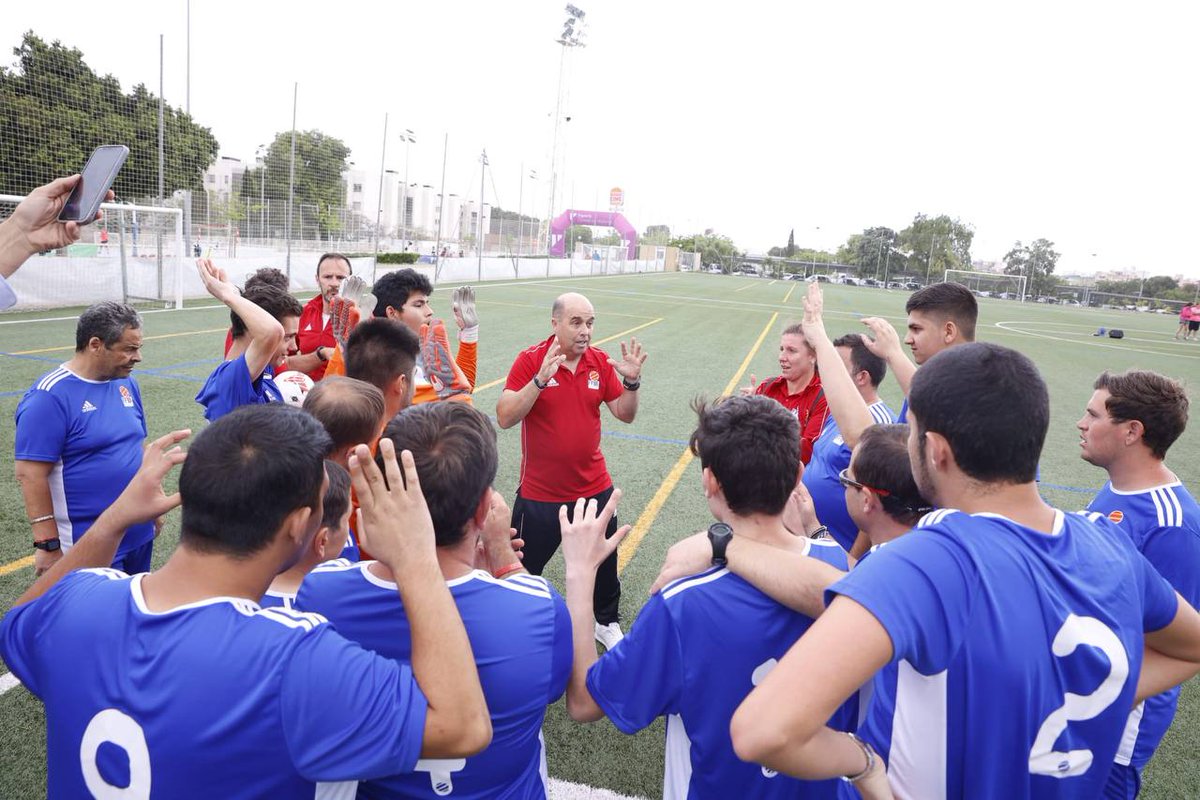 EsportsConsell's tweet photo. 🥅 El partit posa la base de la futura lliga #Insuperables organitzada per la
@fundacioffib @FFIB_oficial. 

🎯 Objectiu: un esport com a eina d'hàbits i sociosanitària.

✅️ Inclusió i hàbits
✅️ Integració i pertinença de grup

#Inclusió
#EsportNet
#Diversitat
#EsportSocial https://t.co/PAM5Roa95W