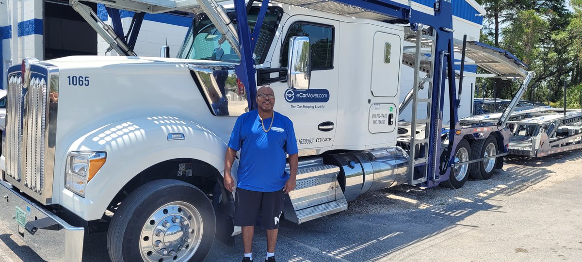 Welcome Darrel Henderson 🙋‍♂️👏⤵ Team @ecarmover driving unit 1065 ⤵ With 10+ yrs of Car Hauling experience ⤵ We are happy and proud to have you on board ⤵ #oems #usedcars #wholesalers #crossborder #canada 🍁 #coasttocoast #supplychain #supplychainsolutions