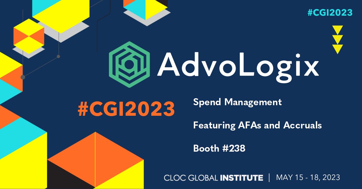 #spendmanagement featuring AFAs and Accruals. Right now @cloc_org Booth 238!