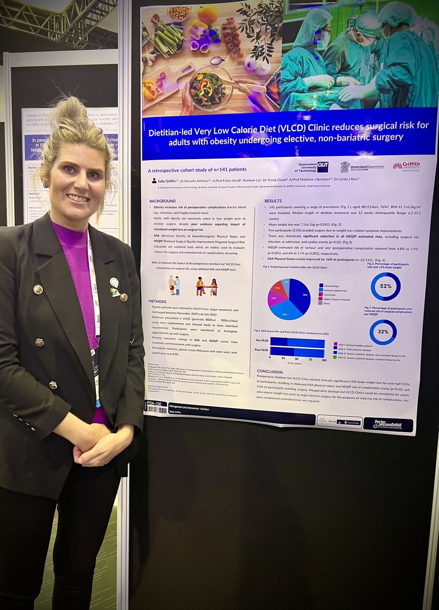 What a great conference and opportunity. Poster about improving perioperative risk for patients with obesity awaiting non-bariatric surgery is up! <a href="/EASOobesity/">EASO</a> #ECO2023 #phdchat