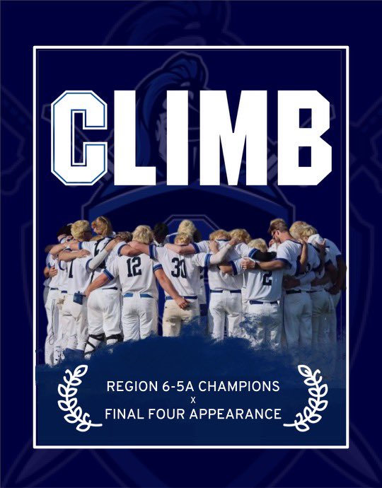 What a year! A huge thank you to our school administration, parents, fans, and sponsors for helping us reach new heights all year. GO KNIGHTS!
✅ Final Four Appearance 
✅ Region Championship 
✅ School Record for Wins - 29
#CLIMB
