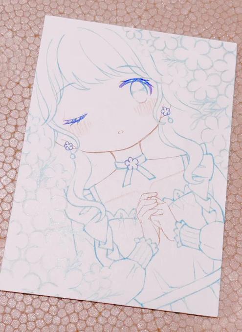 線画できました!