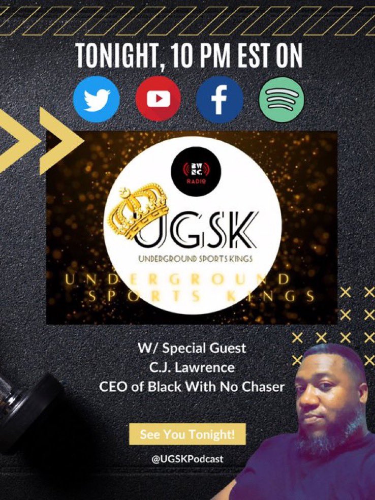 I’m talking nba conference finals with @iAmWoePodcast tonight on <a href="/BlackNoChaser/">Black With No Chaser</a> <a href="/BwncRadio/">BWNCRadio</a> and on the woe sports podcast. Looking forward to talking lakers vs nuggets and Celtics Vs Heat.