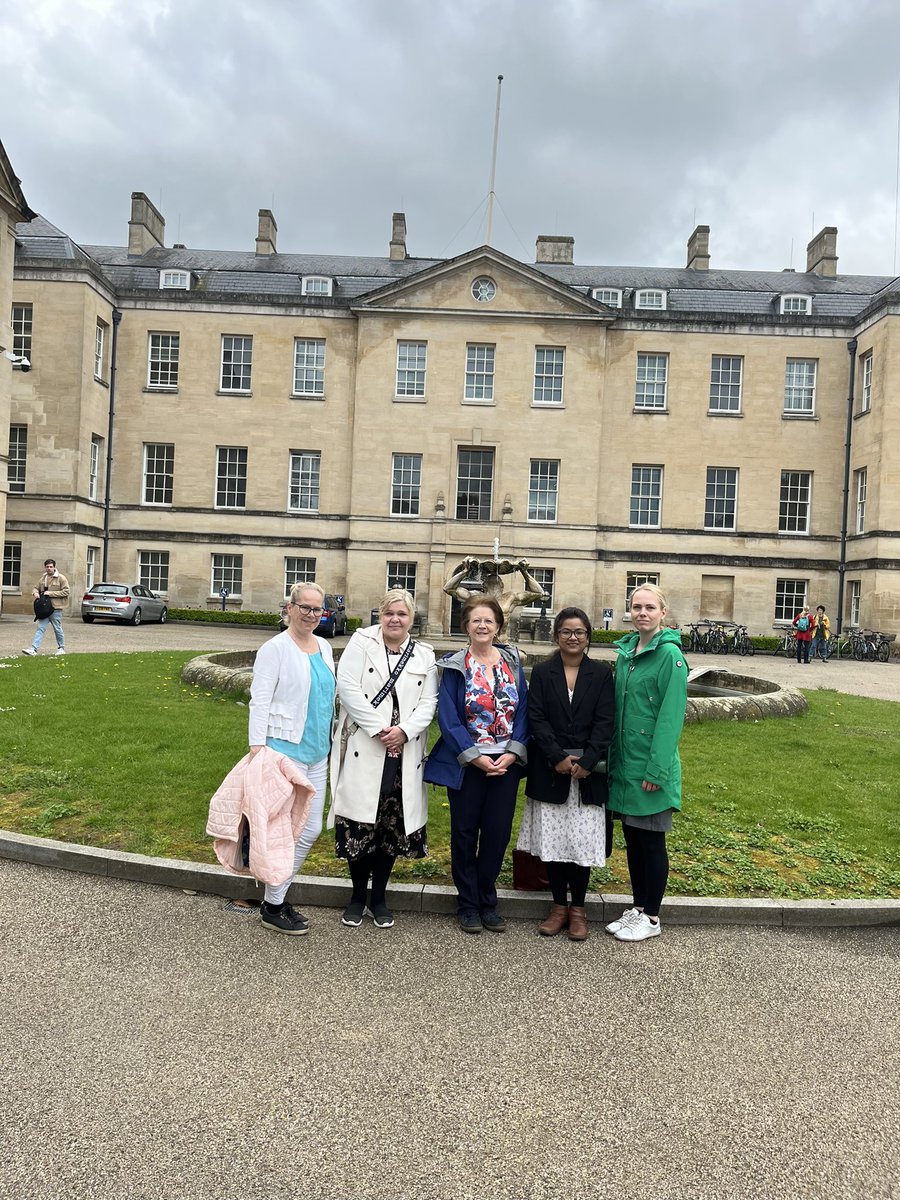 Marja Härkänen (@mharkanen) on Twitter photo We visited Oxford, UK and was honoured and happy to met <a href="/lwestcott1/">Dr Liz Westcott</a> <a href="/RegionSigma/">Sigma European Region</a>, thank you Liz! Good to continue collaboration <a href="/AlphaBetaNu611/">Alpha Beta Nu Chapter</a> <a href="/UniEastFinland/">University of Eastern Finland</a> <a href="/TiiSyy/">Tiina Syyrila</a> <a href="/SaijaKoskiniemi/">Saija Koskiniemi</a> We visited Oxford, UK and was honoured and happy to met <a href="/lwestcott1/">Dr Liz Westcott</a> <a href="/RegionSigma/">Sigma European Region</a>, thank you Liz! Good to continue collaboration <a href="/AlphaBetaNu611/">Alpha Beta Nu Chapter</a> <a href="/UniEastFinland/">University of Eastern Finland</a> <a href="/TiiSyy/">Tiina Syyrila</a> <a href="/SaijaKoskiniemi/">Saija Koskiniemi</a>