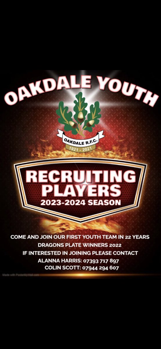Want to join a family club who values you Oakdale Youth are the club for you