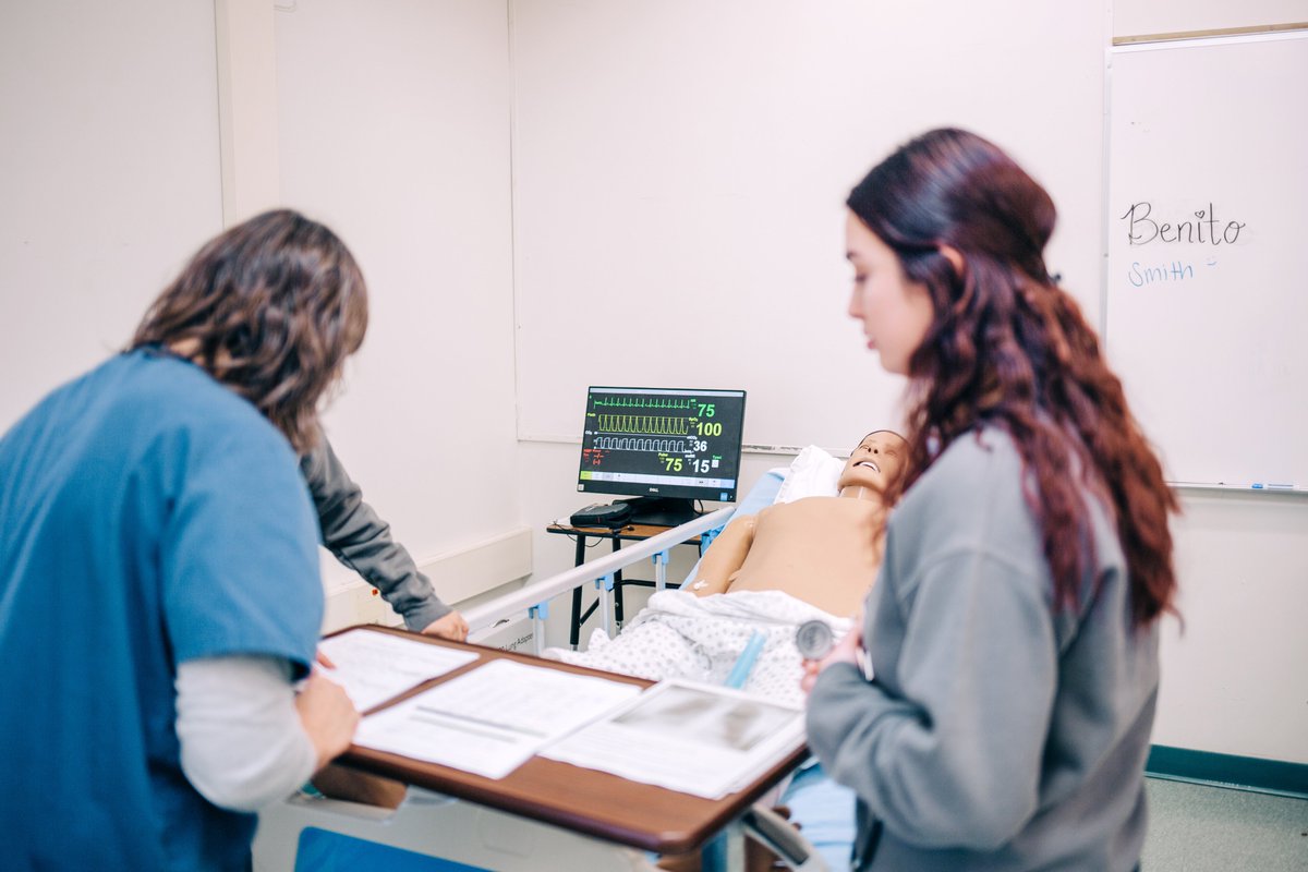 Our Respiratory Therapist students have been hard at work mastering life-saving techniques before they begin their clinical training at local hospitals 🩺