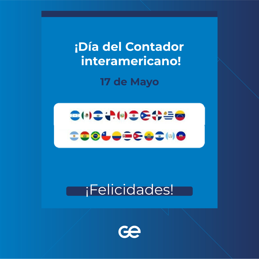 gempresarialuy's tweet photo. Hoy 17 de mayo se conmemora otro día del Contador interamericano.
De parte de todo el equipo de Gestión Empresarial queremos saludar atentamente a nuestros colegas de todos estos países.
Su gran labor, responsabilidad y seriedad es muy importante para la sociedad.

¡Feliz día! https://t.co/Xv53O8OLWv