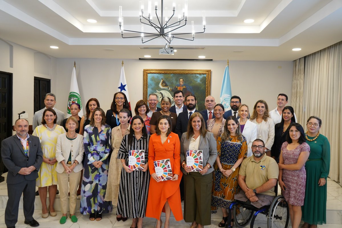 ONUPanama's tweet photo. Hoy, durante el Comité Directivo Conjunto del Marco de Cooperación para el Desarrollo Sostenible, firmado entre Panamá y la ONU, presentamos los principales resultados del Plan de Trabajo Conjunto del año de 2022, así como avances en la implementación del Marco  de Cooperación. https://t.co/Y5Lsu2JTZS