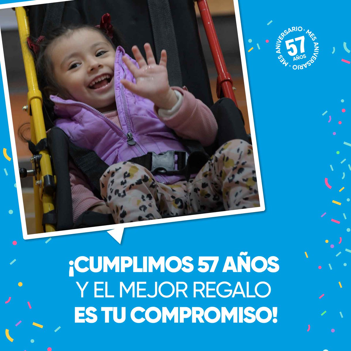 CabaCilsa's tweet photo. ¡Cumplimos 57 años!
En este aniversario, tu colaboración es el mejor regalo
📷 ASOCIATE:  https://t.co/YClsvMPClM
📷  DONACIÓN por única vez:  https://t.co/xudiPjJxrY
📷  REFERÍ a un amigo: https://t.co/DRuqBDXqC3

#comunidadCILSA #mesaniversario #lainclusiónnosune #CILSA https://t.co/Kd4nSLCMEA