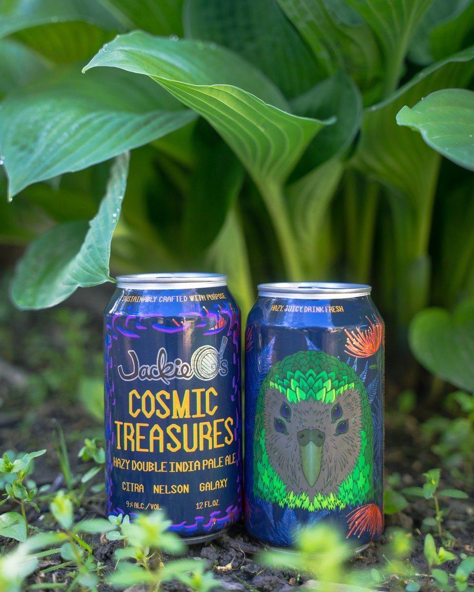 COSMIC TREASURES IS HERE! It’s the latest can I designed for the homies @JackieosBrewery ! Find 4-packs of this latest limited release Hazy Double IPA across the state now!

#jackieos #jackieosbrewery #DIPA #outofthisworld #beer #drinkbeermadehere #ahernandezart