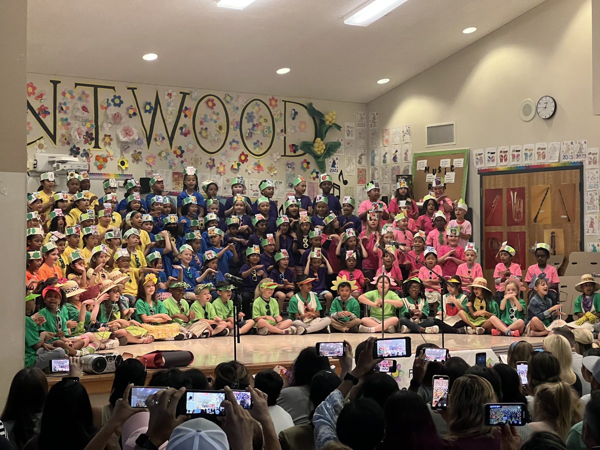 PESPrincipal17's tweet photo. First grade performance of “How Does Your Garden Grow”.  Great job 1st grade staff and students. https://t.co/Dj9MFprXnH