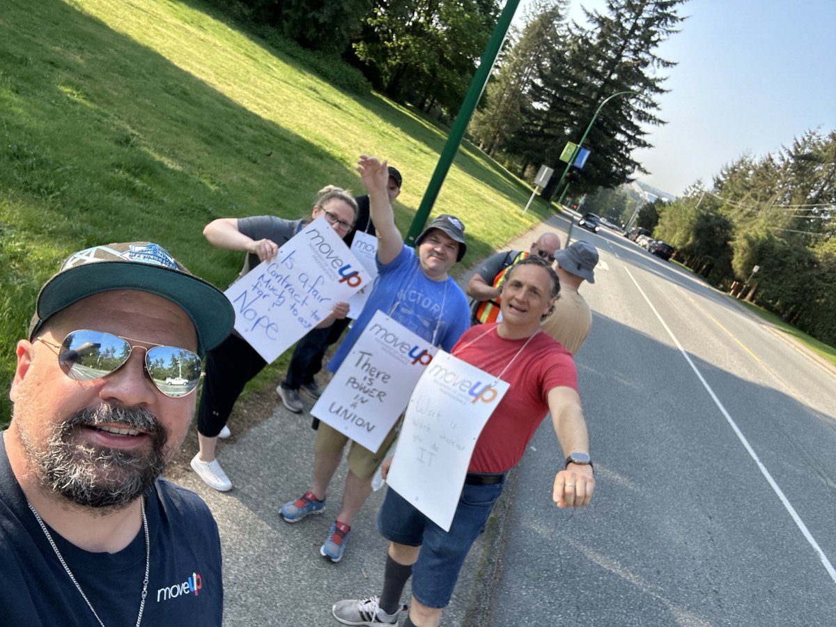 Our members have taken strategic job action at Capilano University. We are calling for workers' rights to be enshrined in the collective agreement. Flexible work is an equity issue. The university should commit to that by ensuring it is in the collective agreement. #bclab