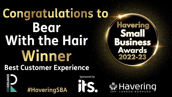The winner is…Bear With the Hair #congratulations #HaveringSBA