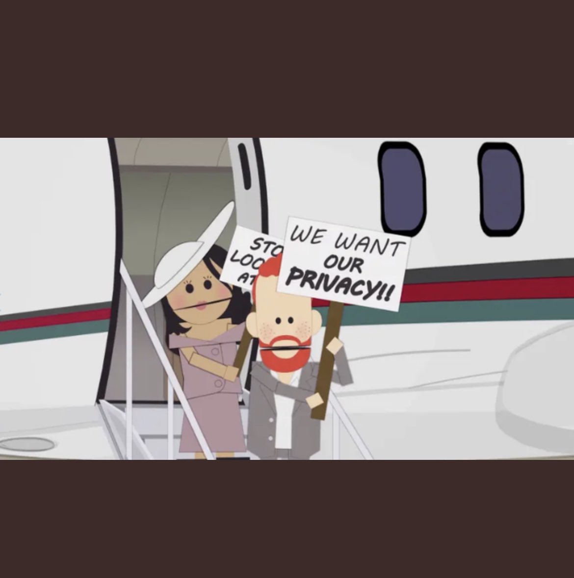 Malou7's tweet photo. And the worldwide privacy tour continues…South Park really nailed it
#worldwideprivacytour #DumbPrinceandhisstupidwife https://t.co/KpHnH0yMxc