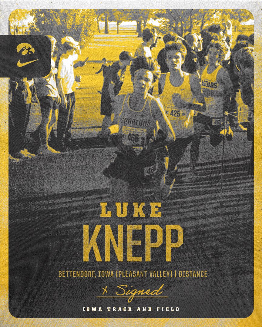 𝗣𝗹𝗲𝗮𝘀𝗮𝗻𝘁 𝗩𝗮𝗹𝗹𝗲𝘆 𝗣𝗶𝗽𝗲𝗹𝗶𝗻𝗲 | Welcome, Luke! ✨ 1,600m - 4:21.23 ✨ 3,200m - 9:10.92 #Hawkeyes x @LukeKnepp