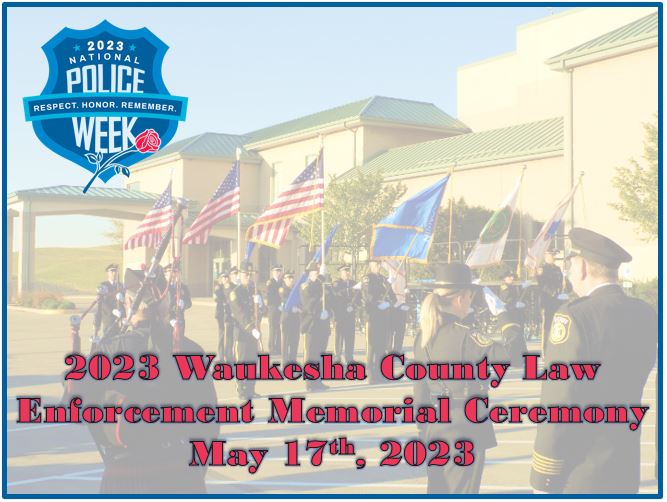 Waukesha County Sheriff on Twitter "Join us TODAY at 600pm for the