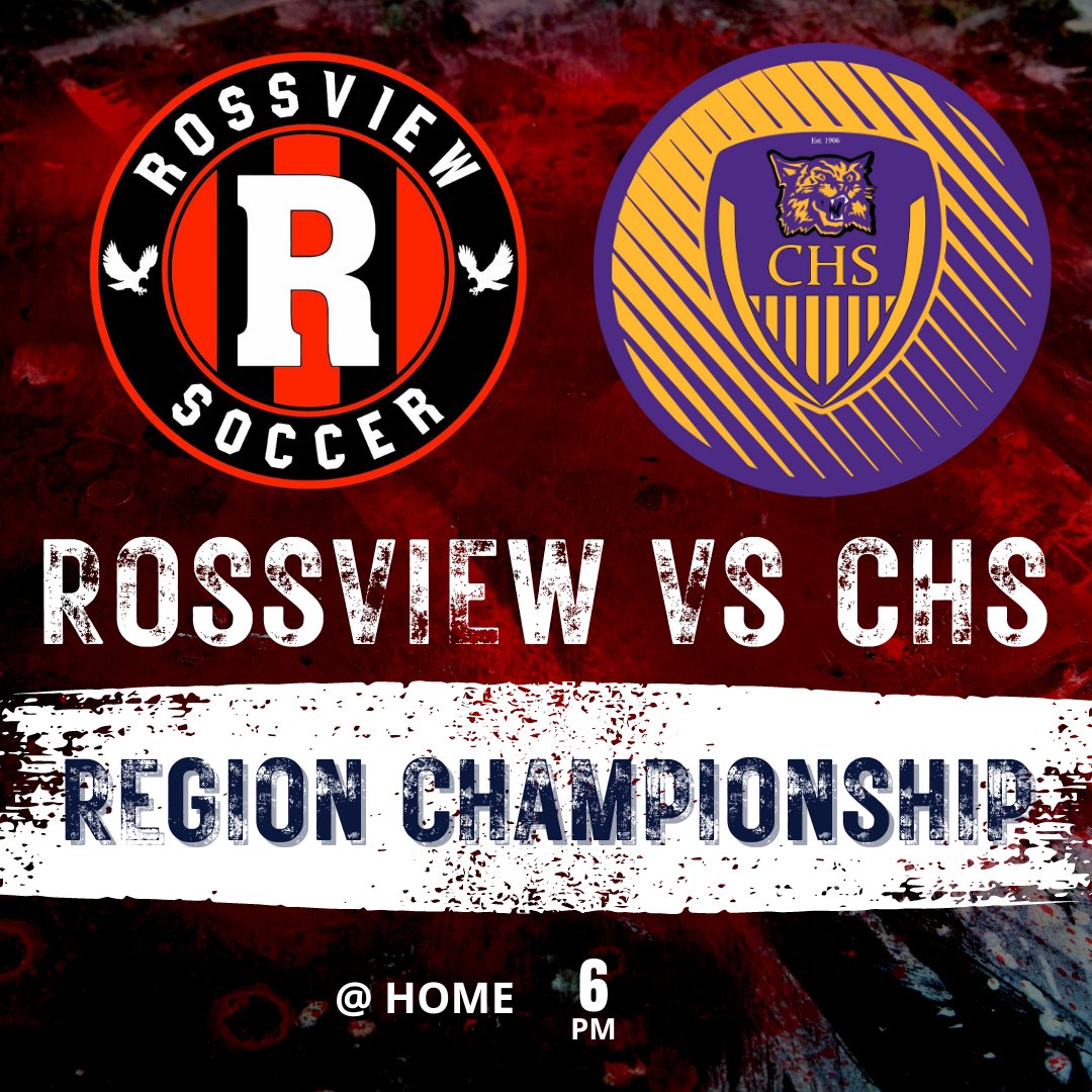 Tonight - 🏆Region Championship 🏆 @ Rossview 6pm