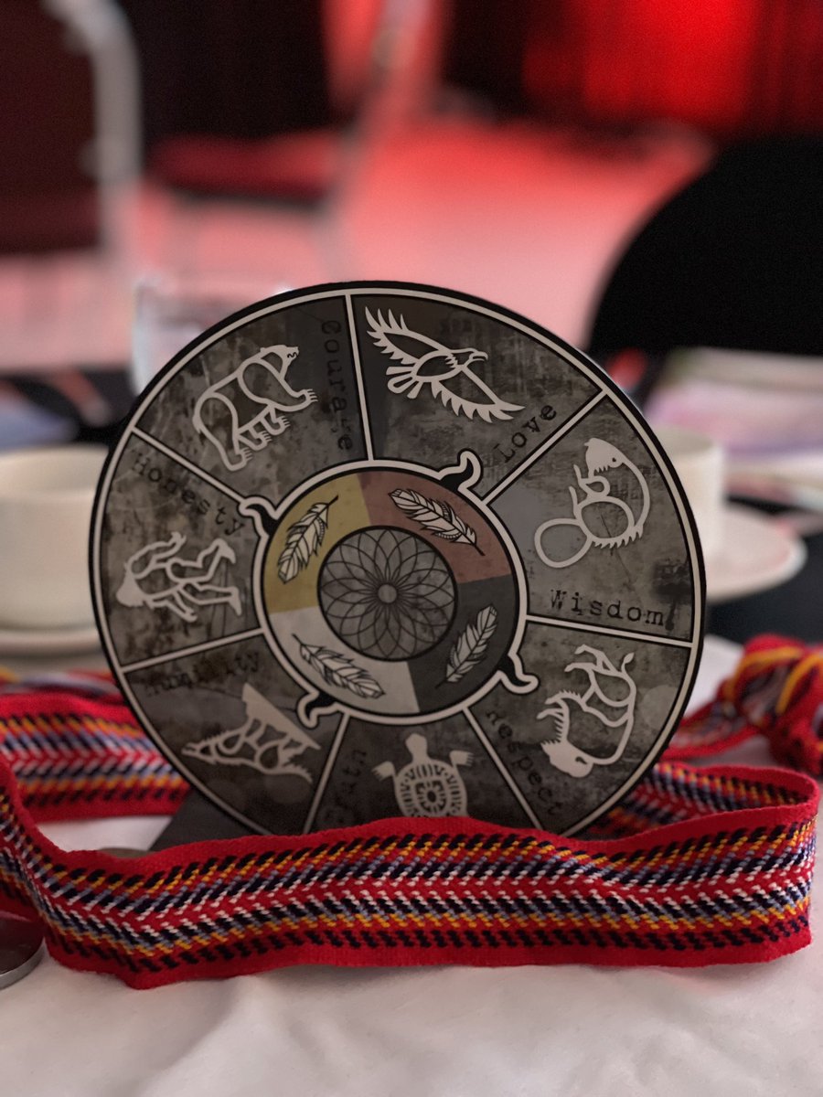 Last night was exceptional, 17 community members honoured! It was visually stunning. The sounds filled the room &amp; our hearts-the drums, the fiddle, the songs, the languages being spoken, the laughter. My heart is so full! ❤️ Thank you to our community! #HonouringTheGoodRoad ♾️