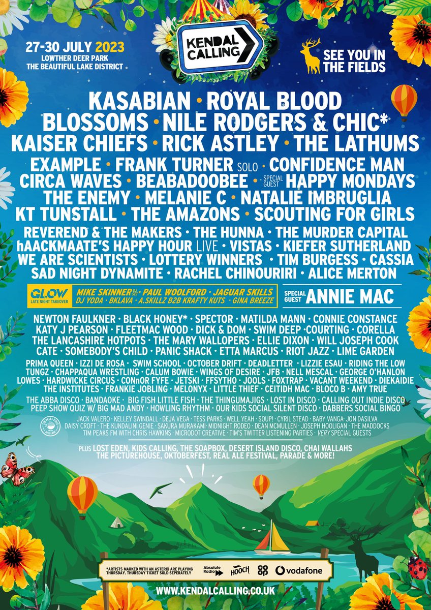 theheavynorth's tweet image. ‼️ANNOUNCEMENT‼️

We're made up to finally announce we'll be playing this year's SOLD OUT @KendalCalling Festival in the Lake District, Cumbria 

We'll be joining the legendary @EaracheRecords for their Yam Riot stage takeover LATE on Saturday 29th July 2023

See you in the…