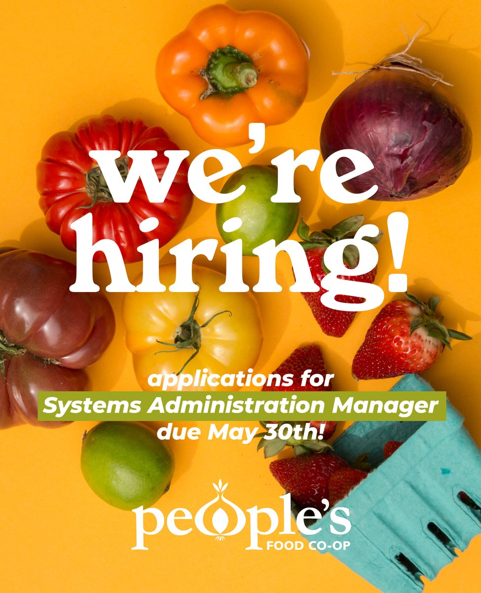 We're hiring a Systems Administration Manager! 🖥️💵 The SAM (as we like to call it) supports our staff with our technology systems, helps keep our tech systems in working order and up to date, and also administers staff benefits and payroll. Apply here: ow.ly/1K3n50OoBhR