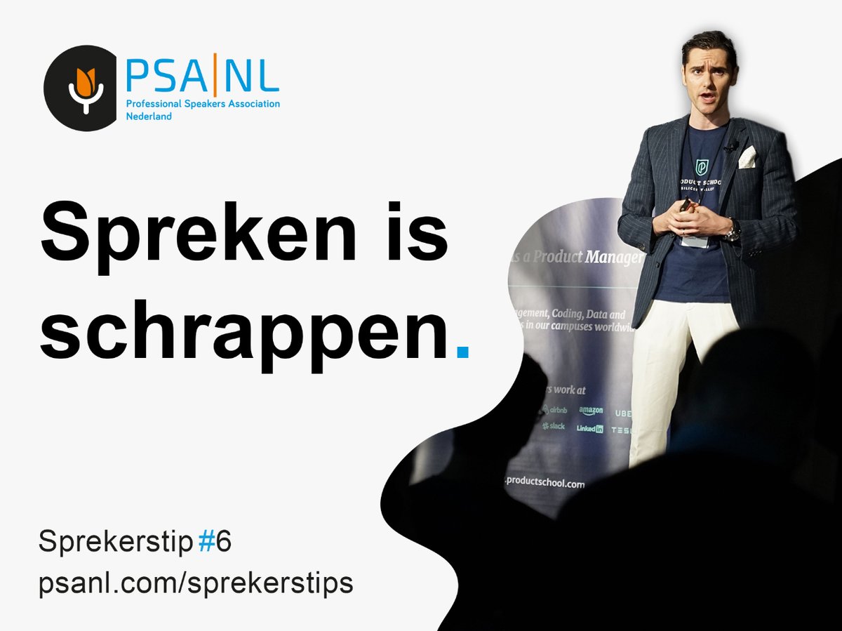 Schrijven is schrappen.

Spreken ook. 

Het mooiste stukje van je presentatie ondersteunt de kernboodschap niet? Weg ermee.
Kill your darlings. 

#sprekerstip #communcatie #psanl