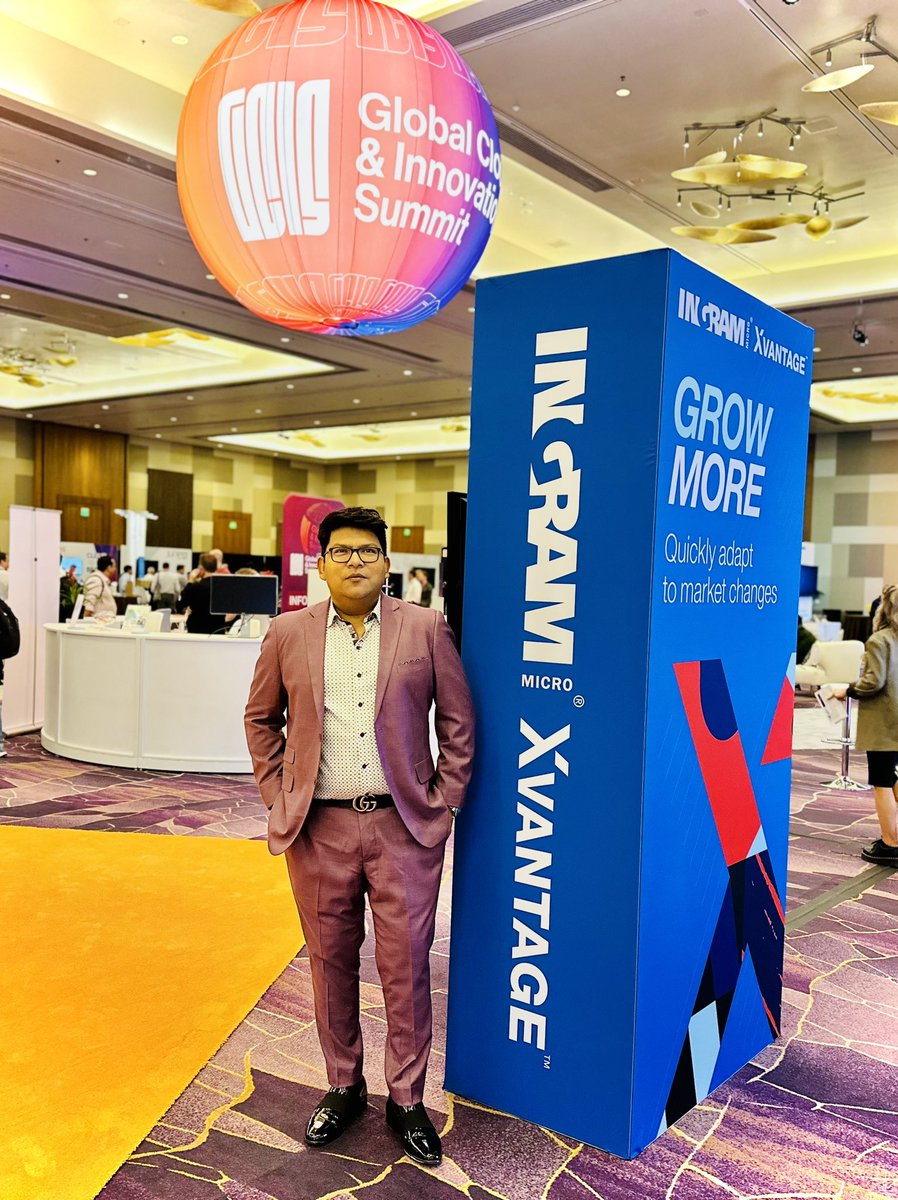 rwang0's tweet image. MyPOV: I spy @SahooSanj via @ChannelPR @IngramMicroUSA #IngramMicroGCIS23