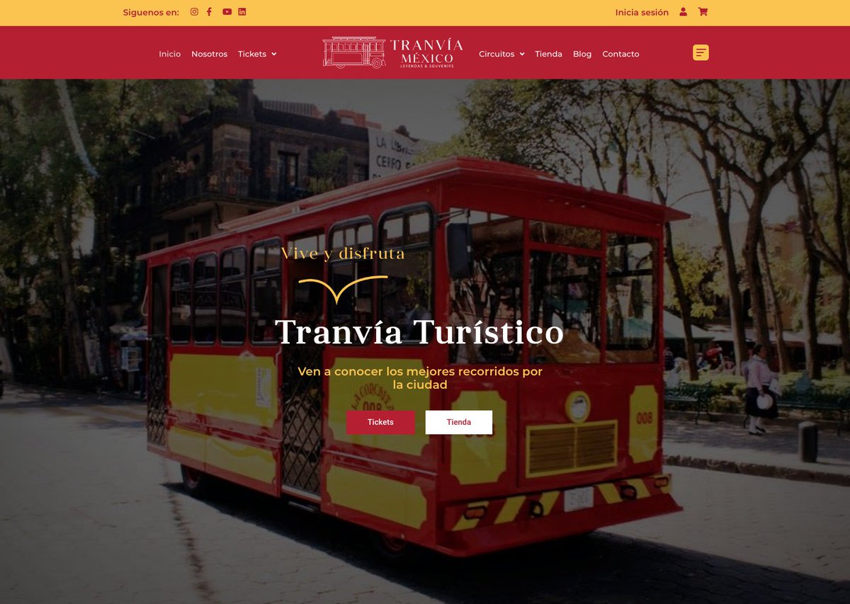 Sabías que... Ya puedes comprar tus boletos para abordar el Tranvía  Turístico entre semana a través de nuestro sitio web. ¡Reserva tus lugares y conoce la CDMX junto a nosotros! 

Dale clic aquí y compra tus boletos 👇: tranviaturistico.com.mx