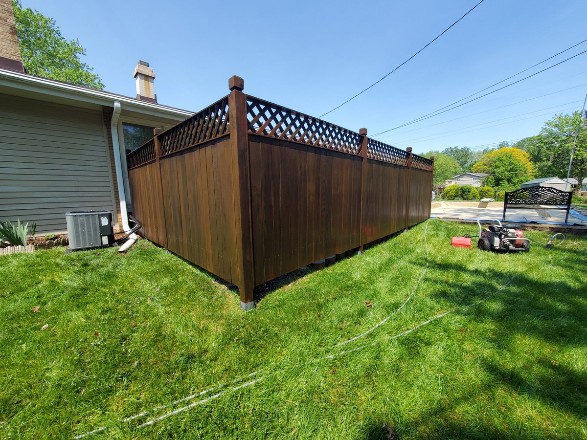 EandSPowerWash's tweet photo. Fence washing/cleaning in Livonia, Michigan
@Everyone #BeforeandAfter #Fyp #ForYourPage #ForEveryone #Fence #FenceWash #FenceWashing #FenceCleanig #PatioWashing #SurfaceCleaning #SoftWash #SoftWashing #PowerWash #PowerWashing #PressureWash #PressureWashing https://t.co/dmhZaSBVLd