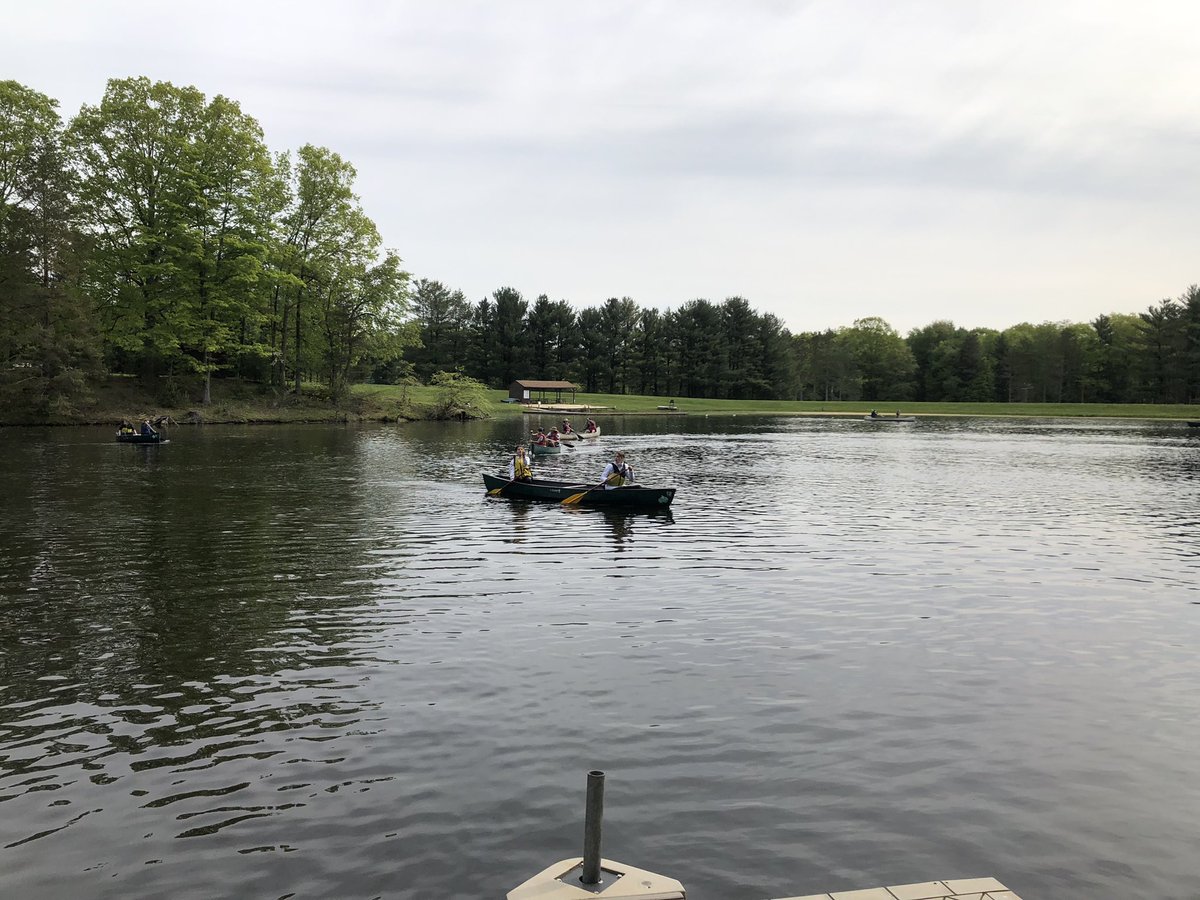 6th grade camp canoeing! 🛶 #hornetpride